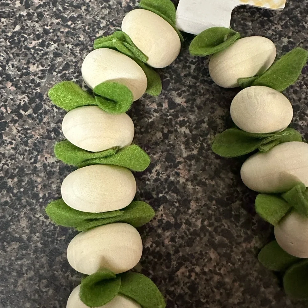 Wooden Easter Egg Garland